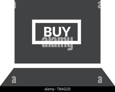 online order icon- online buy vector editable icon for website or mobile apps. Stock Vector