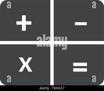 calculator vector icon- Full editable calculator vector icon for website or mobile apps. Stock Vector