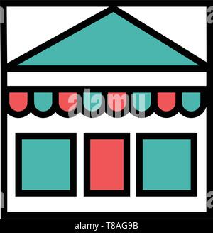 Shopping, market- vector Shopping, market editable icon for website or mobile. Stock Vector