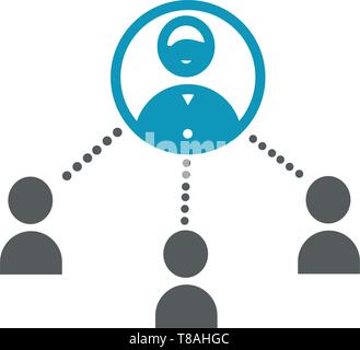 teamwork icon- teamwork vector symbol icon for website Stock Vector