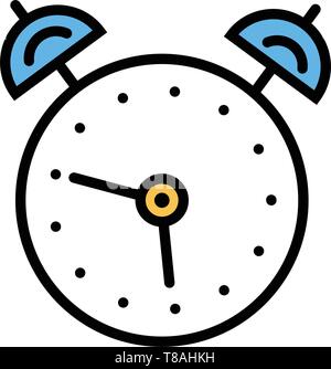 Clock icon- vector office clock icon Stock Vector