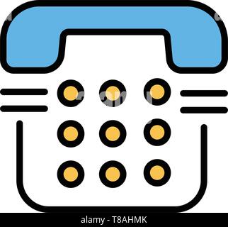 telephone icon- vector telephone business icon for your website and mobile apps. Stock Vector
