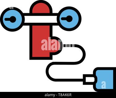 Air tank icon. vector sign symbol Stock Vector