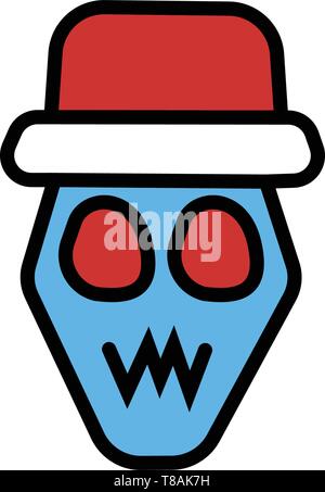 halloween icon. vector sign symbol Stock Vector