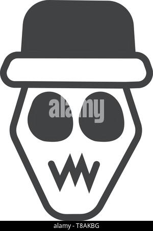 halloween icon. vector sign symbol Stock Vector