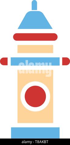 Hydrant icon. vector sing symbol Stock Vector