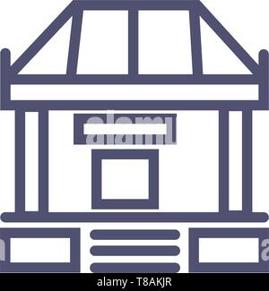 Bank perfect icon. vector sign symbol bank 64X64 perfect website or mobile apps icon- vector Stock Vector
