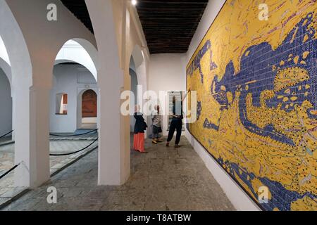 Map of northern Morocco highlighting the Tetouan region