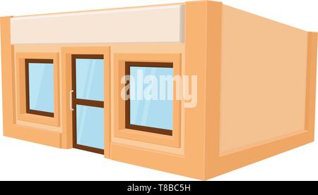 Market store building Stock Vector