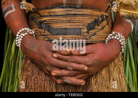 Kaluli An Indigenous dancer in traditional dress takes part during the concert ...