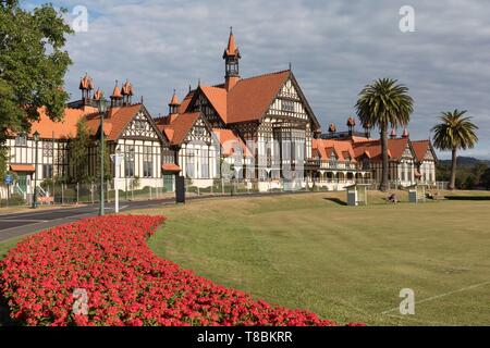 New Zealand, North Island, Bay of Plenty region, Rotorua, the museum Stock Photo