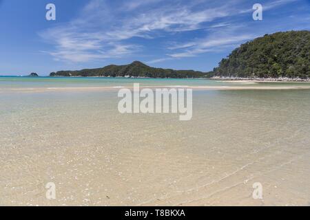 New Zealand, South Island, Tasman region, Abel Tasman National Park, Kaiteriteri Stock Photo