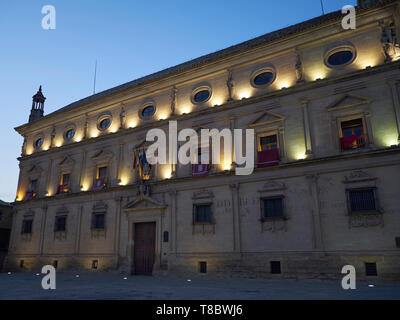 Palacio Vázquez de Molina / De las Cadenas. Úbeda, Jaén, Andalusia, Spain. Stock Photo