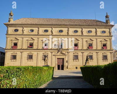 Palacio Vázquez de Molina / De las Cadenas. Úbeda, Jaén, Andalusia, Spain. Stock Photo