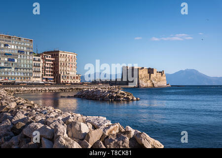 Castel dell'Ovo, Naples, Italy Stock Photo