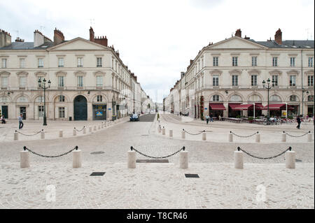 Orleans, Tramway, 2012-07-10 °B Cathedrale (2) Stock Photo