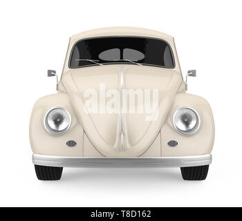 Vintage Car Isolated Stock Photo