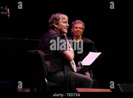 May 11, 2019 - BELA FLECK and CHICK COREA, multi Grammy winners  bring piano and banjo together at the Sandler Center  in VIRGINIA BEACH, VIRGINIA  11 MAY 2019..Â©Jeff Moore (Credit Image: © Jeff Moore/ZUMA Wire) Stock Photo