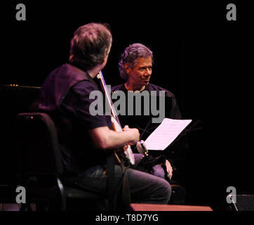 May 11, 2019 - BELA FLECK and CHICK COREA, multi Grammy winners  bring piano and banjo together at the Sandler Center  in VIRGINIA BEACH, VIRGINIA  11 MAY 2019..Â©Jeff Moore (Credit Image: © Jeff Moore/ZUMA Wire) Stock Photo