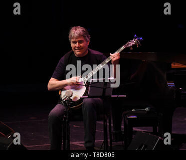 May 11, 2019 - BELA FLECK and CHICK COREA, multi Grammy winners  bring piano and banjo together at the Sandler Center  in VIRGINIA BEACH, VIRGINIA  11 MAY 2019..Â©Jeff Moore (Credit Image: © Jeff Moore/ZUMA Wire) Stock Photo