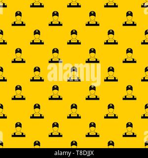 Parking attendant pattern seamless black Stock Vector Image & Art - Alamy