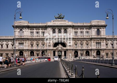 Palazzo Della Suprema Corte di Cassazione (supreme court ) Rome Italy Stock Photo