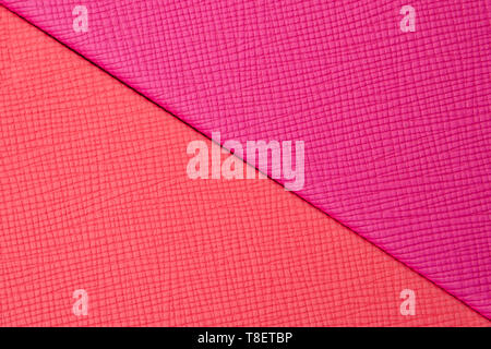 two-tone leather background. Stock Photo