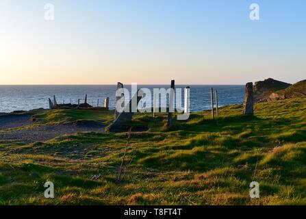 Gilson’s Mine just before sunset. Stock Photo