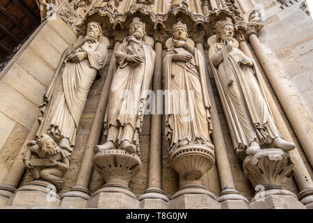 Notre Dame Cathedral, Paris, France. Notre Dame Cathedral - Paris, France Stock Photo