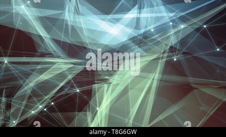 Technology digital creative connections graphic experiment Stock Photo