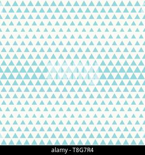 Abstract tech blue triangle pattern seamless design on white background vector. You can use for ad, poster, artwork, illustration vector eps10 Stock Vector