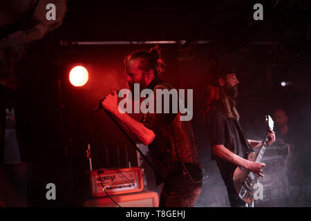 Norway, Bergen - May 9, 2019. The Icelandic heavy metal band Solstafir ...