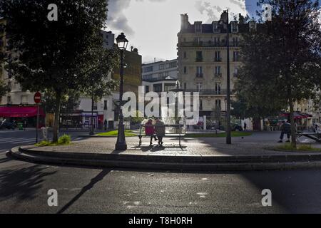 France, Paris, Place du Colonel Fabien, the Parti Communiste (French ...