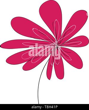 Hand drawn flower. Vector Illustration EPS10 Stock Vector Image & Art ...