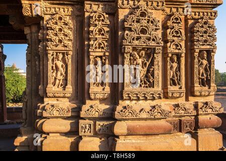 India, Rajasthan, Osiyan (or Osian), gateway to the Thar desert, Harihara temples of the 8th and 9th centuries Stock Photo