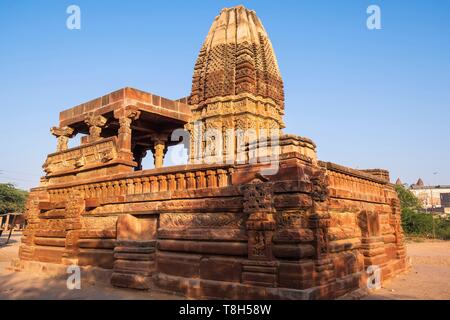 India, Rajasthan, Osiyan (or Osian), gateway to the Thar desert, Harihara temples of the 8th and 9th centuries Stock Photo