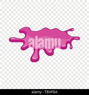 Splash blot icon, cartoon style Stock Vector