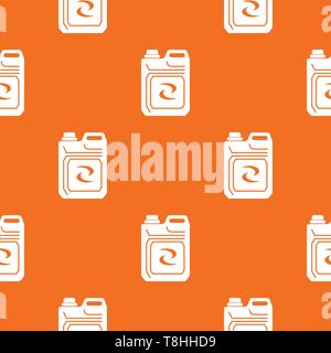 Washing bottle pattern vector orange Stock Vector