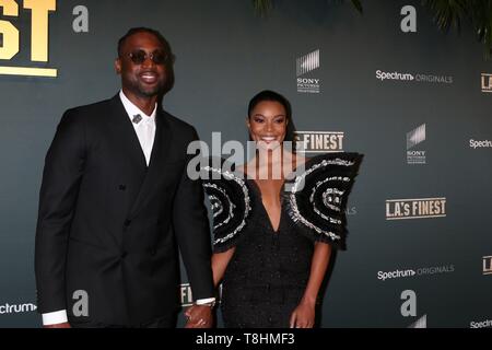 Los Angeles, CA, USA. 10th May, 2019. Dwayne Wade, Gabrielle Union at arrivals for L.A.'s FINEST Series Premiere on Spectrum Originals, Sunset Tower Hotel, Los Angeles, CA May 10, 2019. Credit: Priscilla Grant/Everett Collection/Alamy Live News Stock Photo