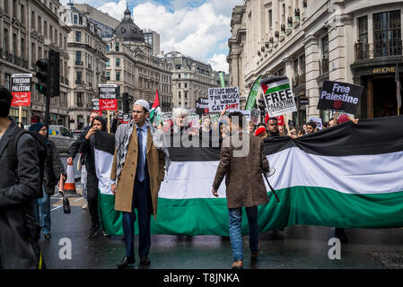 National Demonstration for Palestine, London, UK 11/05/2019 Stock Photo