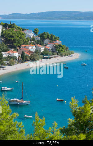 Kroatien, Dalmatien, Ortschaft Stanici südlich von Omis, Stock Photo