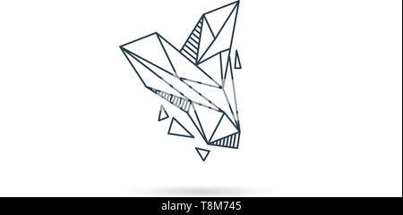 gemstone letter y logo design icon template vector element isolated - vector Stock Vector