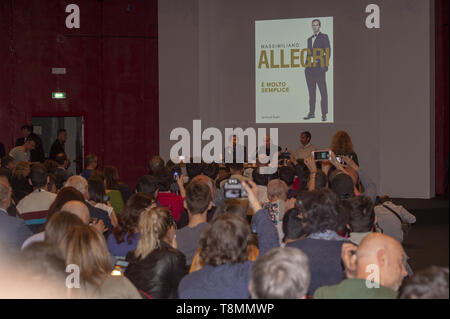 Massimiliano Allegri, guest during the XXXII Turin International Book Fair at Lingotto Fiere on May 13, 2019 in Turin, Italy. (Photo by Antonio Polia / Pacific Press) Stock Photo