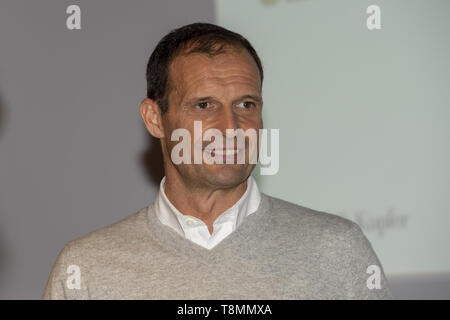 Massimiliano Allegri, guest during the XXXII Turin International Book Fair at Lingotto Fiere on May 13, 2019 in Turin, Italy. (Photo by Antonio Polia / Pacific Press) Stock Photo