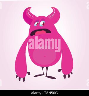 Angry Cartoon Pequeno Troll. Ilustração Vetorial De Um Pequeno Monstro  Assustador Royalty Free SVG, Cliparts, Vetores, e Ilustrações Stock. Image  104064128