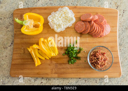 Pizza Ingredients Stock Photo