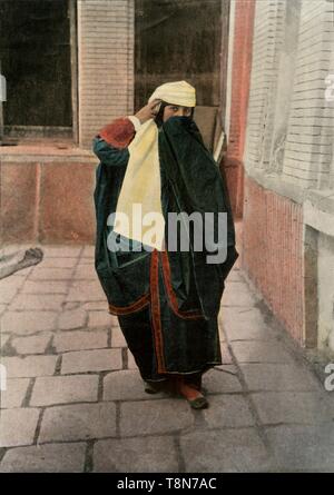 'Persane En Costume De Ville', (Persian in City Dress), 1900. Creator: Unknown. Stock Photo