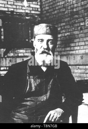 French chemist Henri Moissan, winner of the Nobel Prize for Chemistry ...