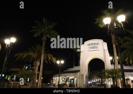 UNIVERSAL STUDIOS entertainment and retail districts, Los Angeles - California Stock Photo