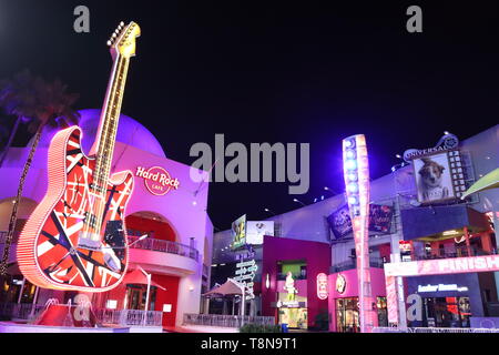 UNIVERSAL STUDIOS entertainment and retail districts, Los Angeles - California Stock Photo